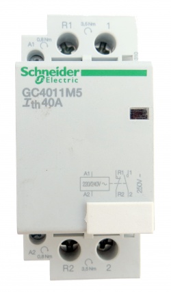 Модульный контактор Schneider Electric 2П-НО+Н3.40А.220В 50ГЦ