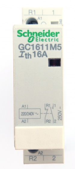 Модульный контактор Schneider Electric 2П-НО+Н3.16А.220В 50ГЦ