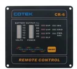 Дистанционная панель управления COTEK CR-6 24В