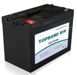 Аккумулятор литий-железо-фосфатный (LiFePo4) 12.8V/75Ah Topband TB1275F-S107B