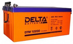 Аккумуляторная батарея Delta DTM12-200L AGM