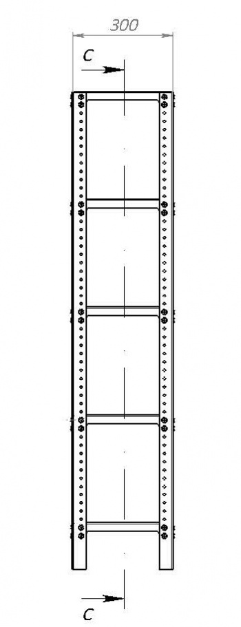 Стеллаж СА4П-HZY12-230.05_5