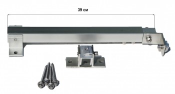 Комплект крепления солнечных батарей с переменным углом наклона 15-30 (передняя и задняя нога) размеры