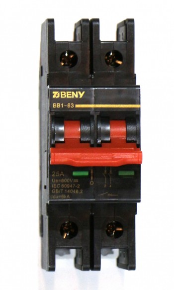 BB1-63 2P 25 600V